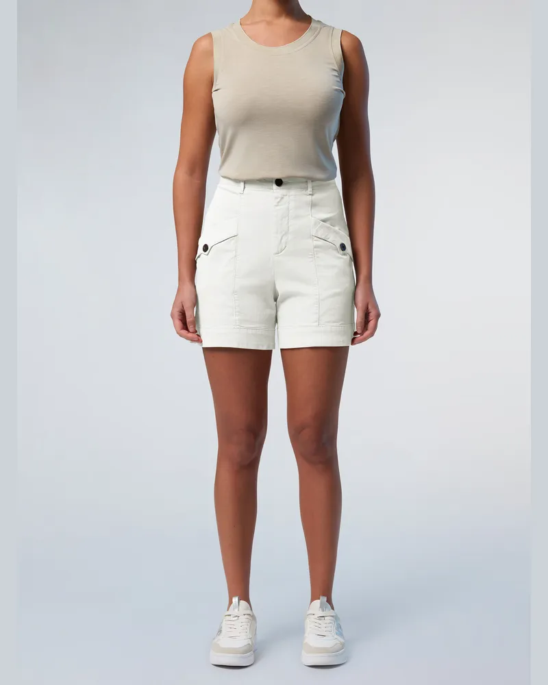 North Sails Cargo-Shorts Gabardine Weiß