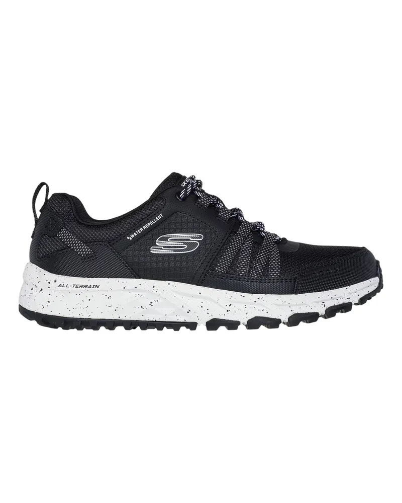 Skechers Escapeplan" Wanderschuhe für Damen, Wasserfest (Schwarz/Weiß Schwarz