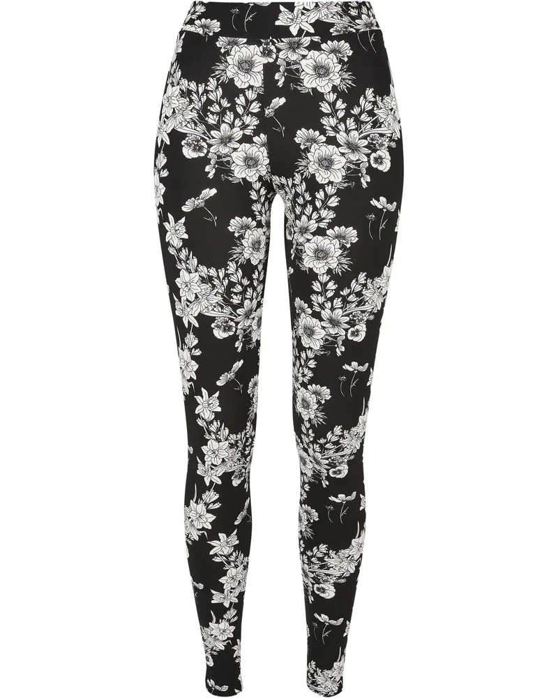 Urban Classics Leggings für Damen (Schwarz Schwarz