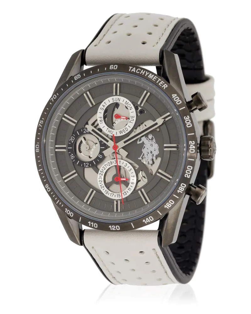 U.S. Polo Assn.  Herrenarmbanduhr Mason Schwarz