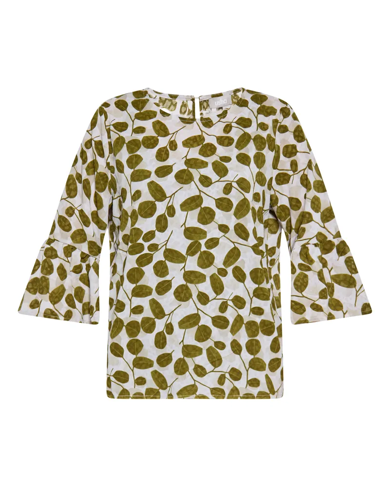 Usha Bluse Damen Wollweiß Mehrfarbig Mehrfarbig