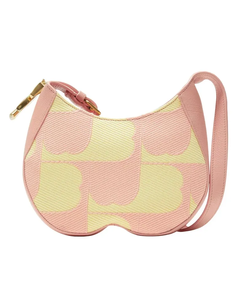 Burberry Chess Kleine Umhängetasche aus rosa Leder Rosa
