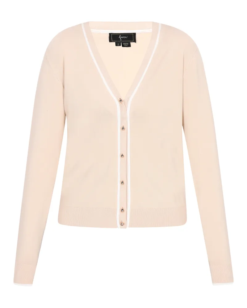 FAINA Strickjacke Frauen Beige Beige