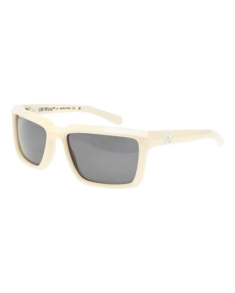 OFF-WHITE Portland" Sonnenbrille (Weiß/Dunkelgrau Weiß