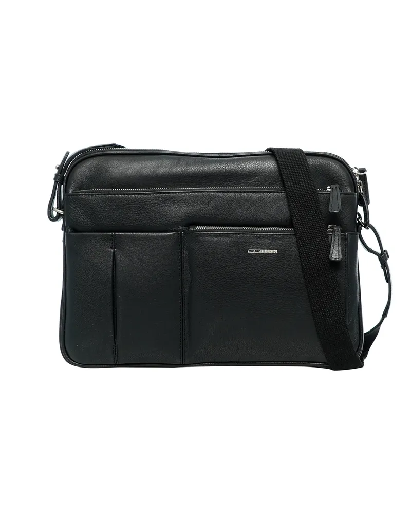 MOMO DESIGN Umhängetasche Men Schwarz