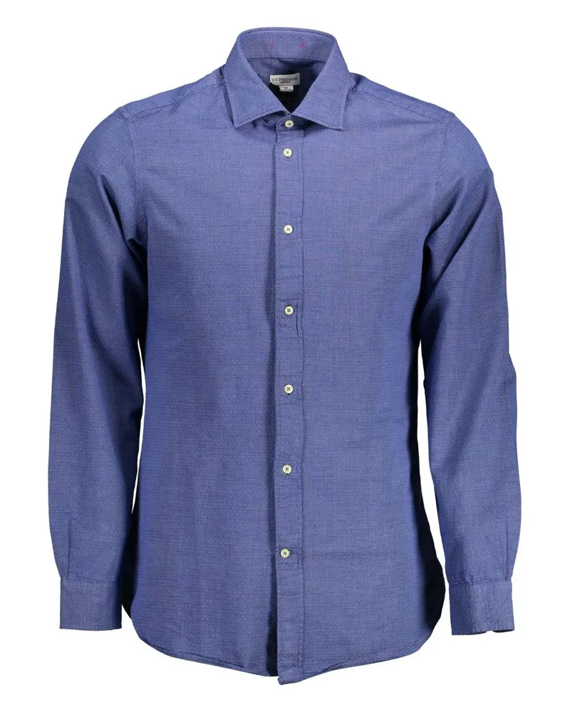 U.S. Polo Assn.  Langärmliges Hemd - Blau Blau