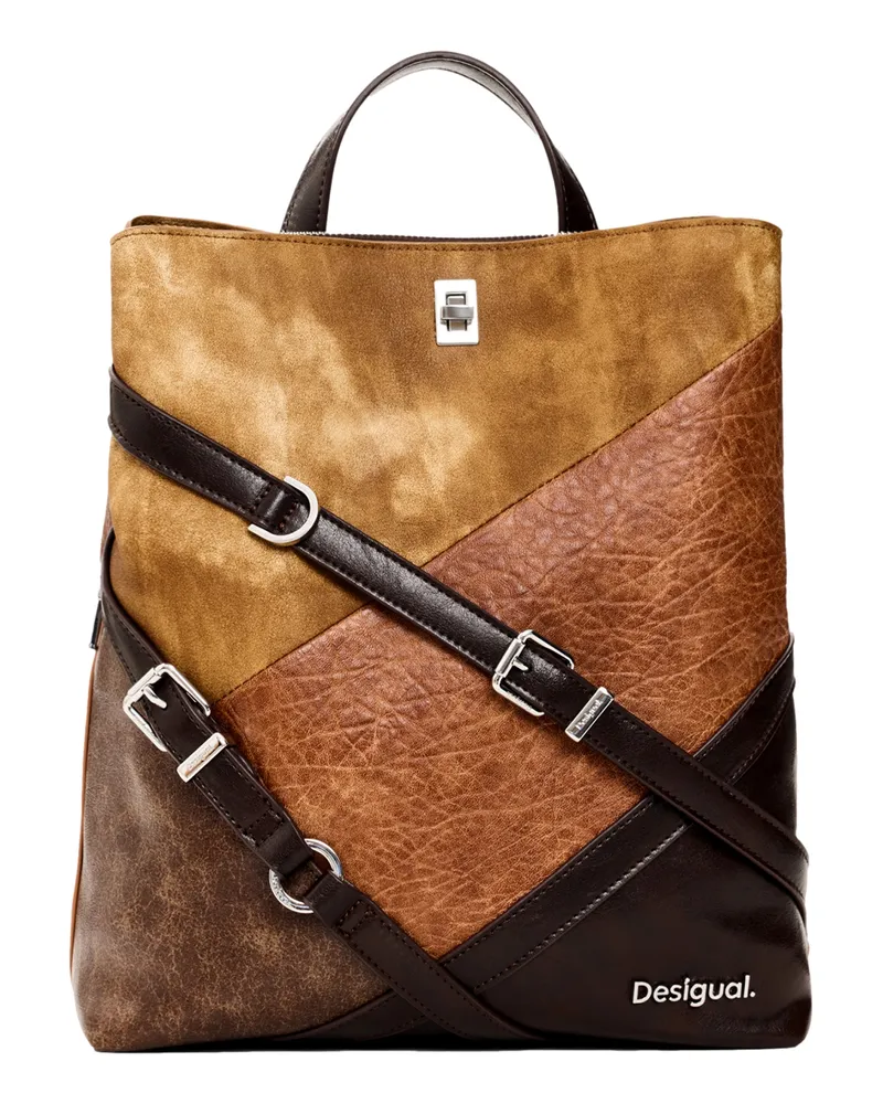 Desigual Rucksack Braun