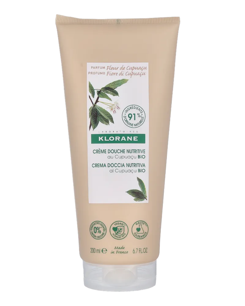 Klorane Shower Cream With Organic Cupuacu Flower 
