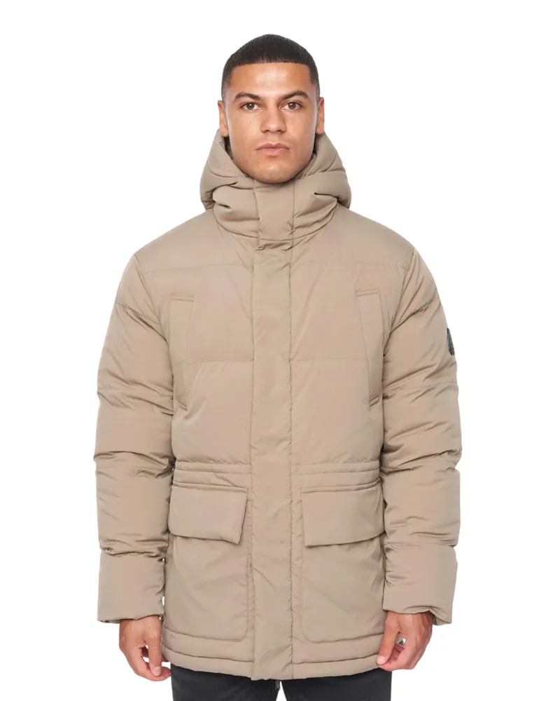 Duck and Cover Fletchley" Steppjacke für Herren (Beige Beige