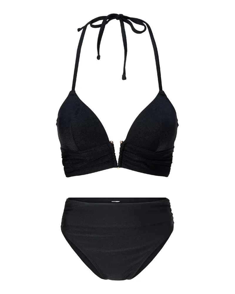 LingaDore Triangle-Bikini mit gepolsterten Cups - Schwarz Schwarz