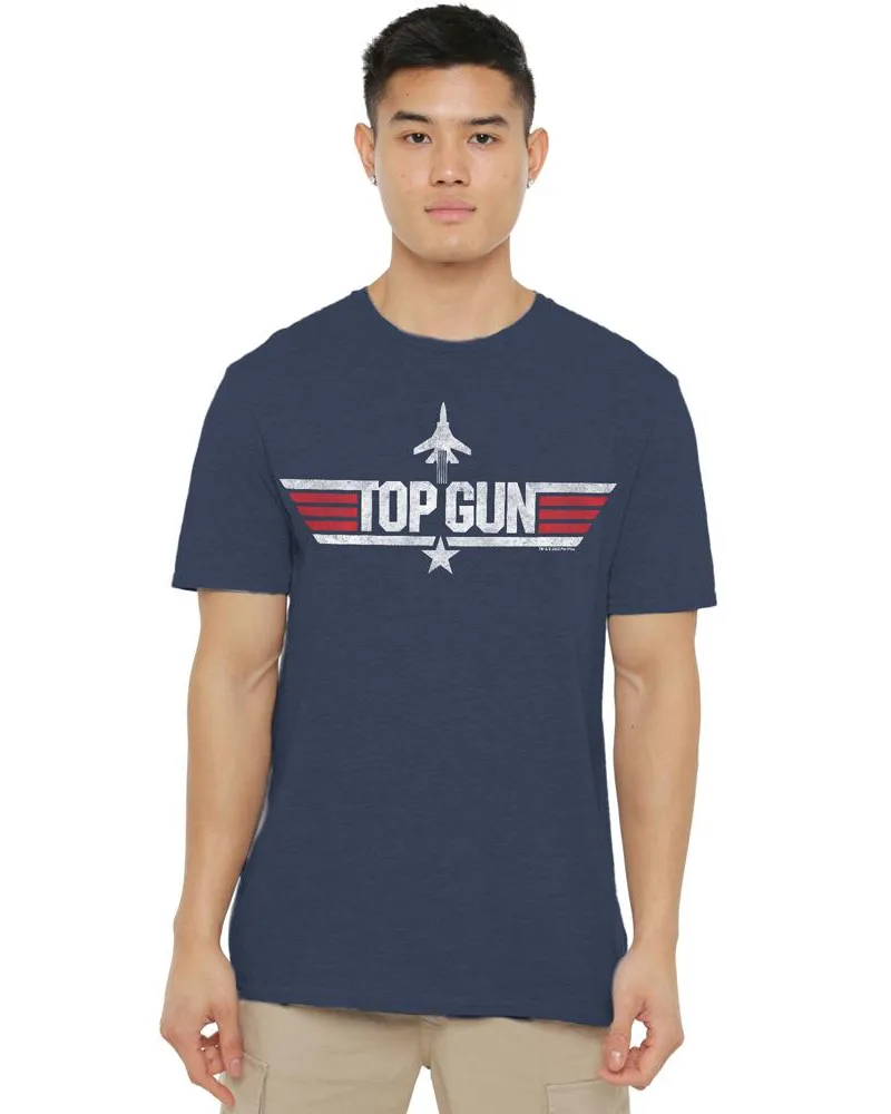 Top Gun T-Shirt für Herren/Damen Unisex (Marineblau Marineblau