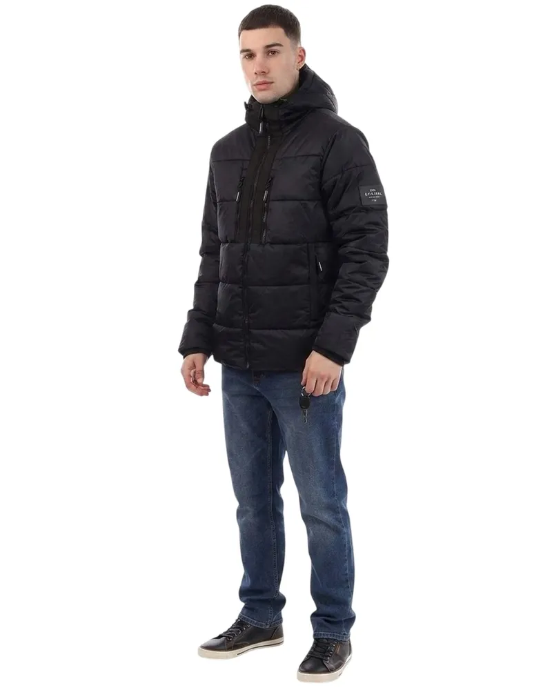 CrossHatch Steppjacke für Herren, Polyester (Blau Blau