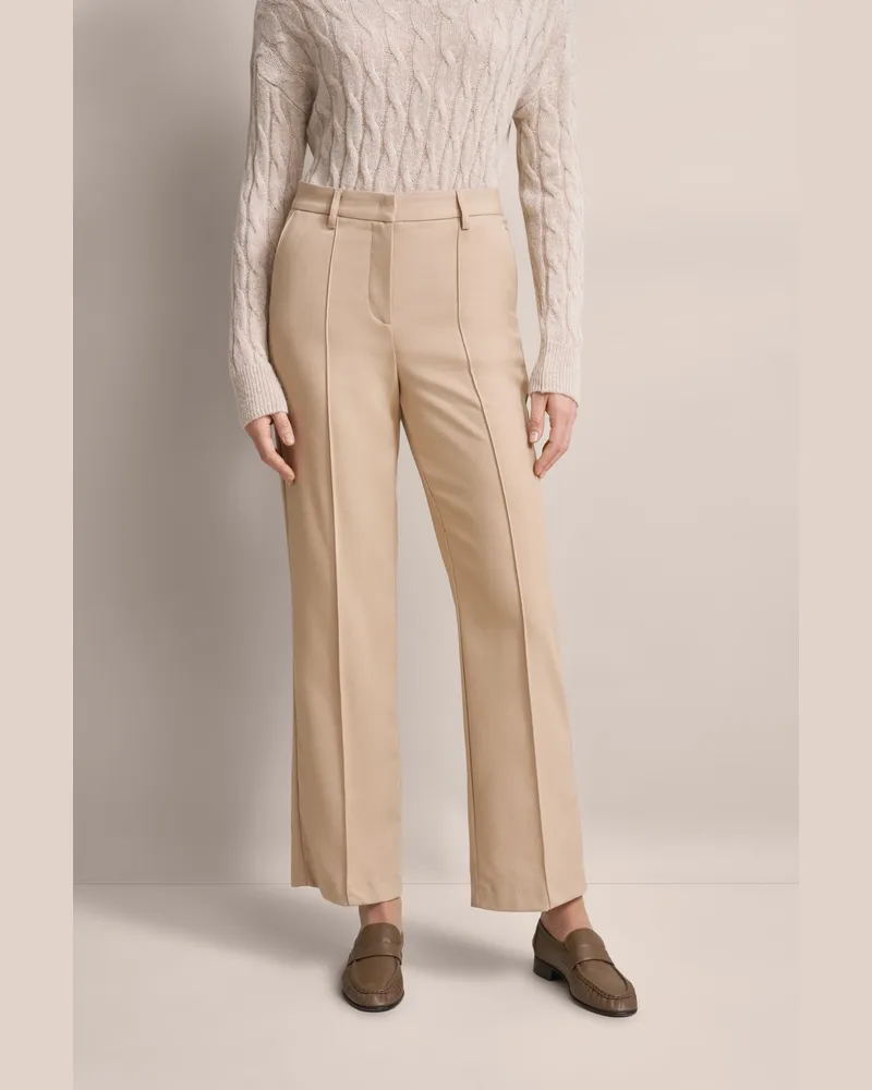 Bugatti Damenfreizeithose mit Eingrifftaschen - Beige Beige