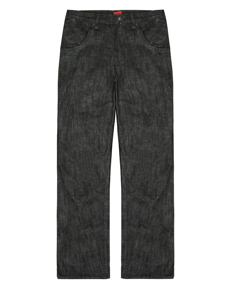 Nike Jordan Fit Lässige Herren Schwarze Jeans Schwarz