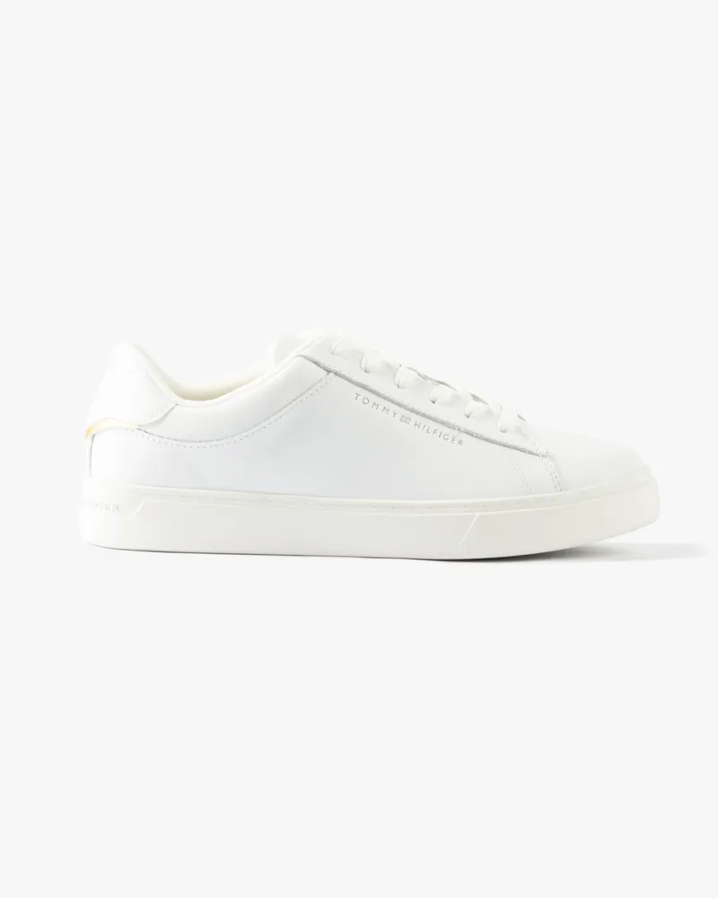 Tommy Hilfiger Essential Court Damen-Sneaker - Weiß Weiß