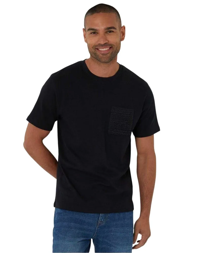 Threadbare Havana" T-Shirt für Herren (Schwarz Schwarz