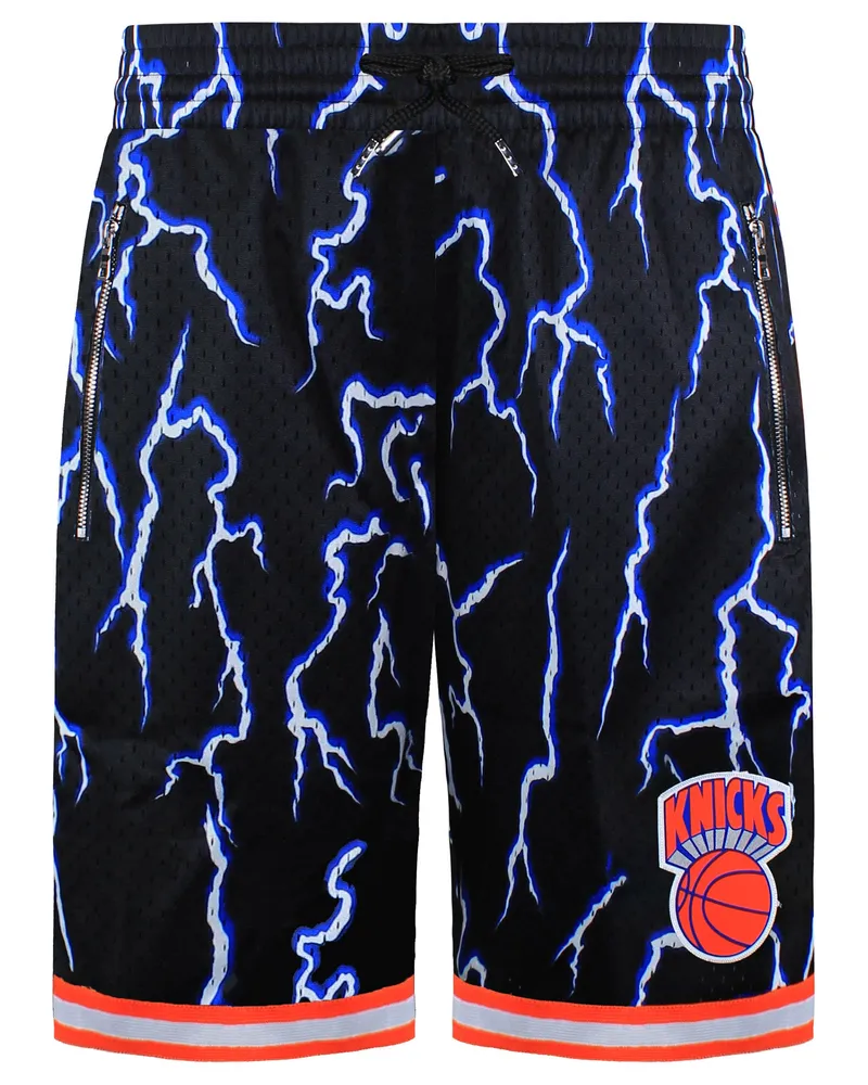 Mitchell & Ness NBA New York Knicks Blitz Swingman Shorts Schwarz