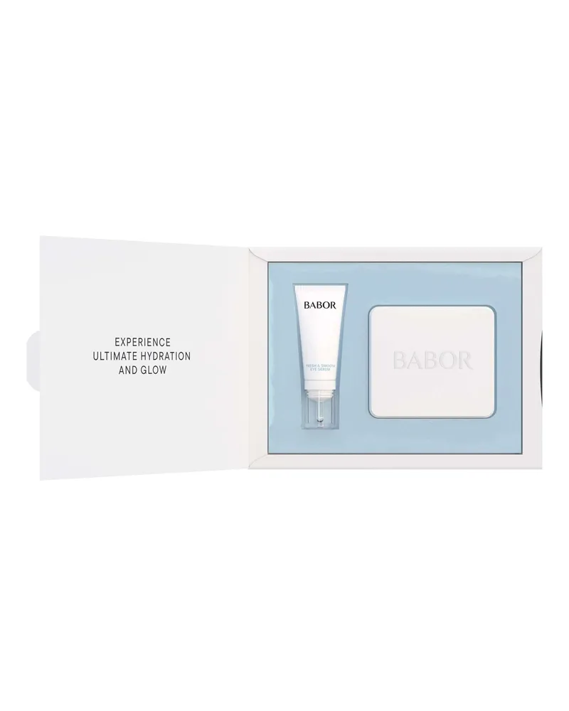 Babor Skinovage Instant Fresh & Smooth Augenserum mit wiederverwendbaren Patches 