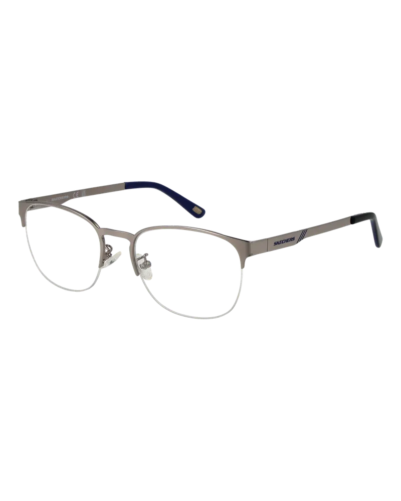 Skechers Brillenfassung SE3372-D 008, Größe 54, optisch - Silber Silber