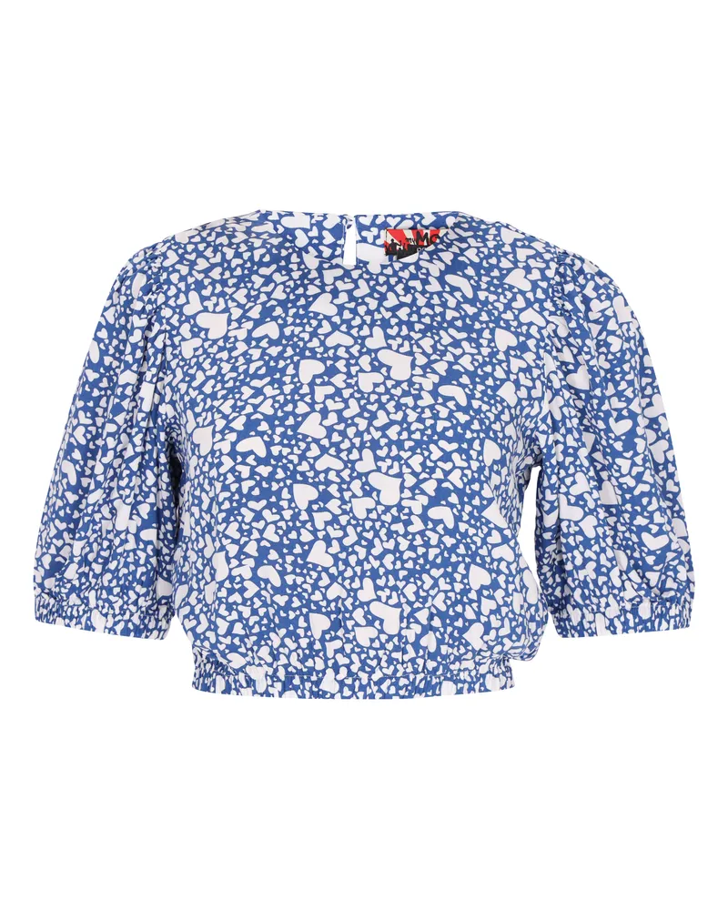 My Mo Bluse - Blau Blau