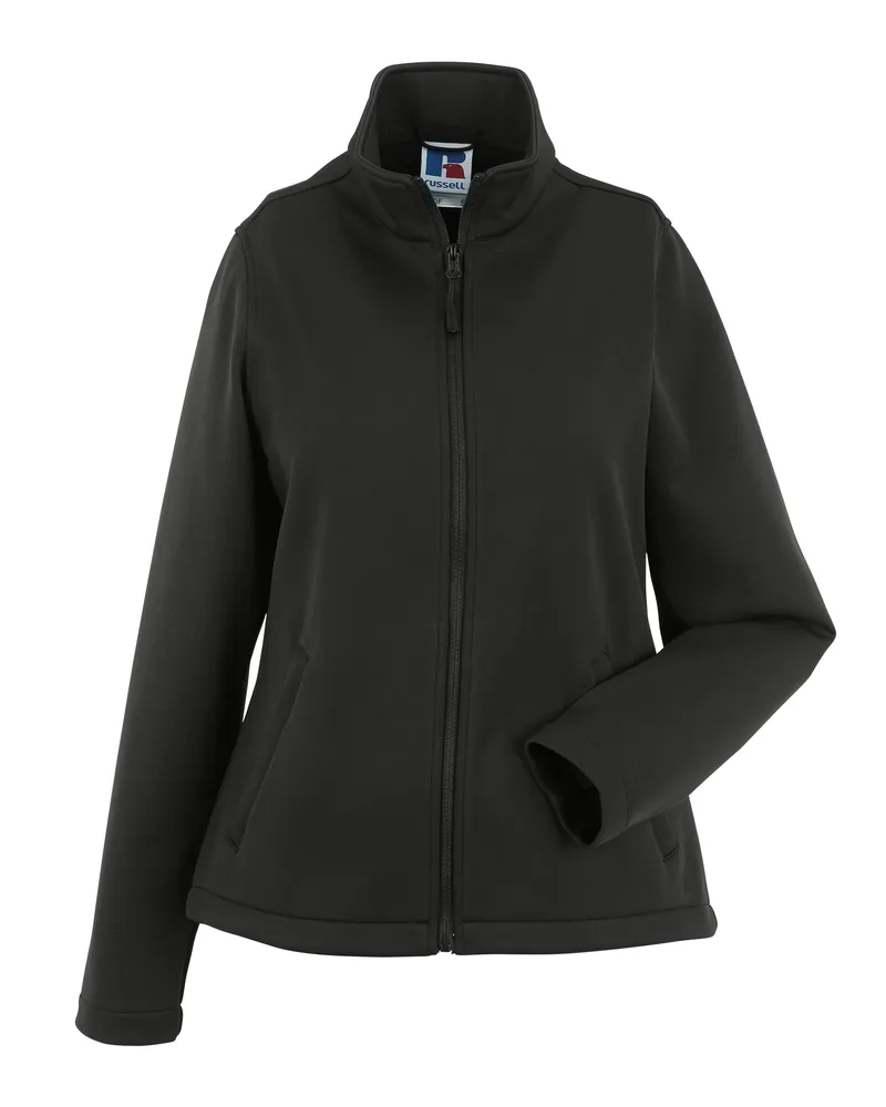 Russell Athletic Russell Damen/Damen Smart Softshell Jacke (Schwarz Schwarz