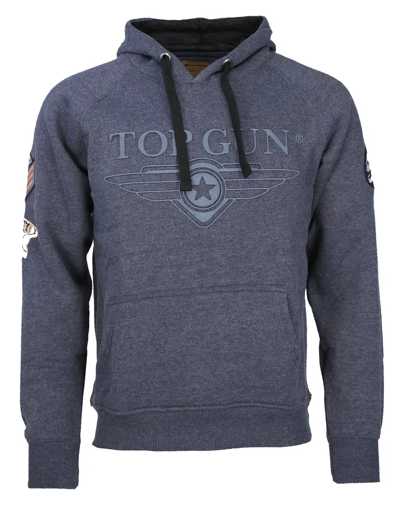 Top Gun Kapuzenpullover Simulator TG20191025 Dunkelblau