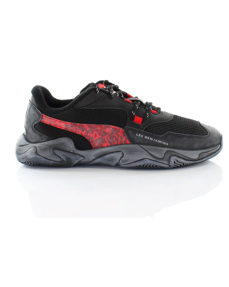 Puma x Les Benjamins stürmisch schwarze Low -up -Herren -Trainer 370040 01 Schwarz
