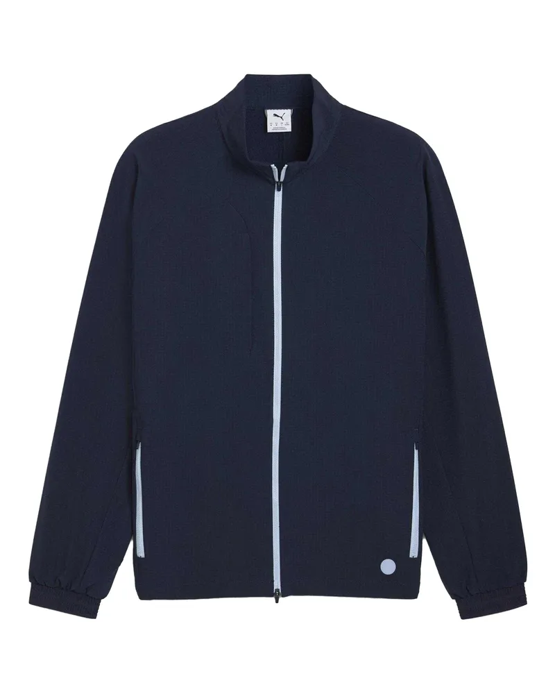 Puma Cypress" Softshelljacke für Herren, Hochleistungsmaterial, Emblem (Marineblau Blau