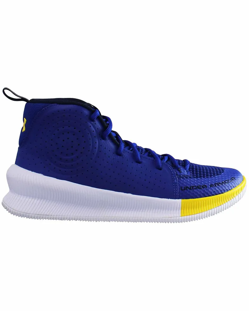 Under Armour Jet Mens Blue Basketball Schuhe Blau