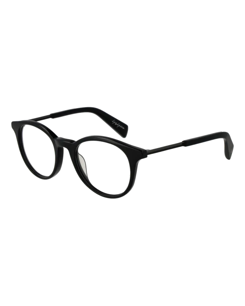 Yohji Yamamoto Brillenfassung YY1009 002, 50 mm - Schwarz Schwarz