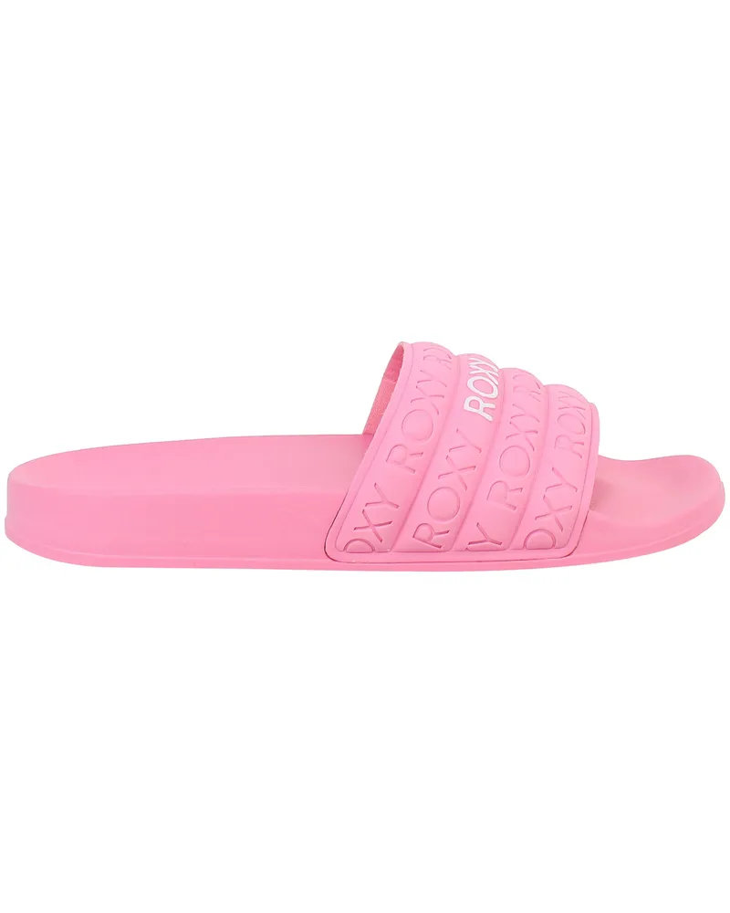 Roxy Slippy WP Damen Pink Pantoletten Rosa