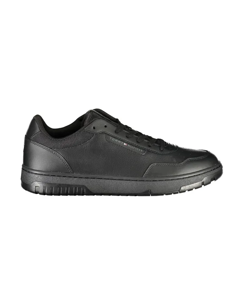Tommy Hilfiger Essentielle Sneaker im lässigen Stil Schwarz