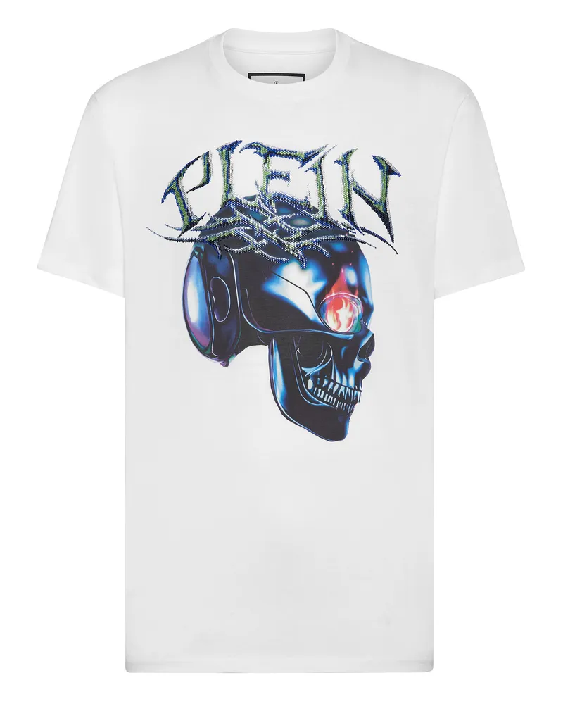 Philipp Plein T-Shirt Chrome Weiß