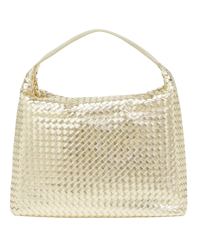 FAINA Hobo-Tasche Hobo-Tasche Frauen Gold Gold