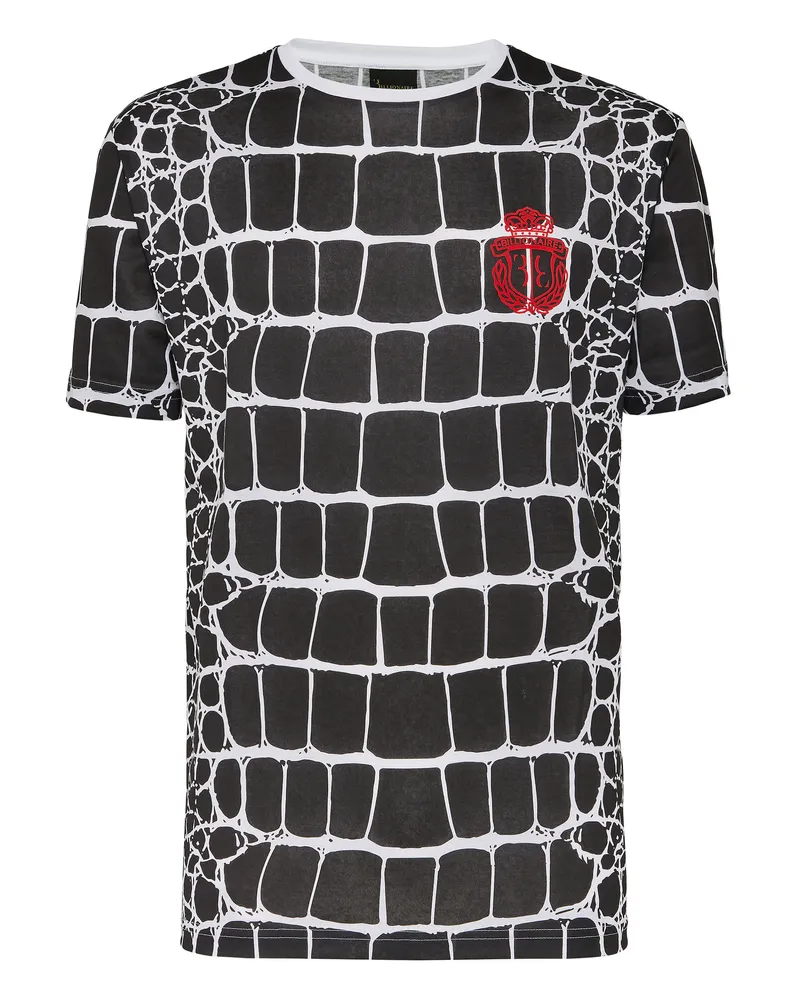 Billionaire T-Shirt Crest Schwarz