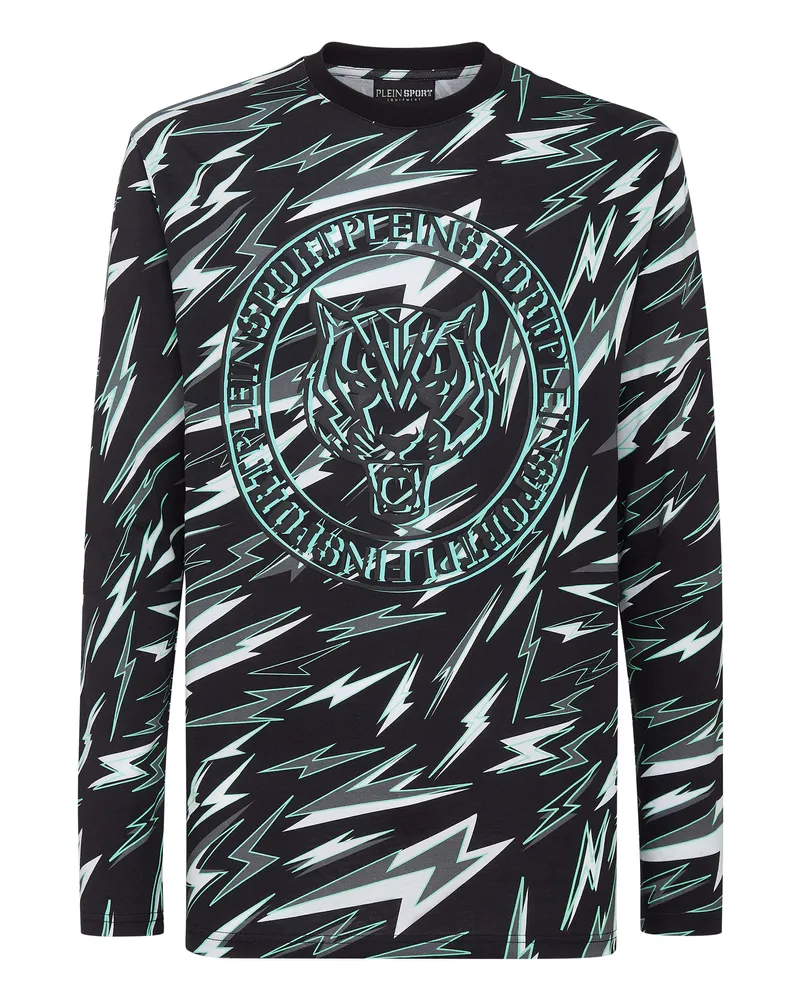 Philipp Plein T-Shirt Tiger Schwarz