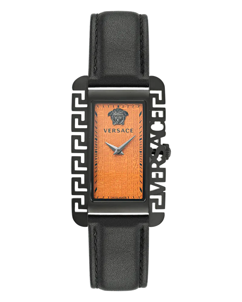 Versace Versace Flair Gent Unisex Schwarze Uhr VE7D00123 Schwarz
