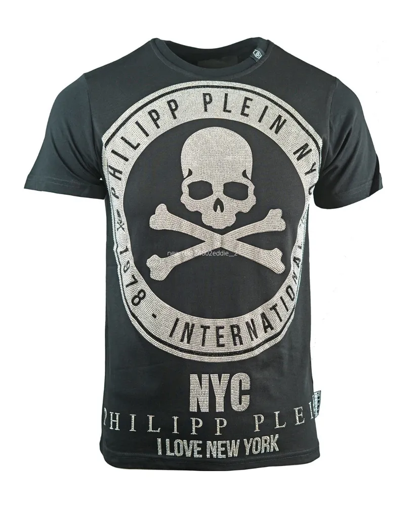 Philipp Plein Eddie T‑Shirt - Schwarz Schwarz