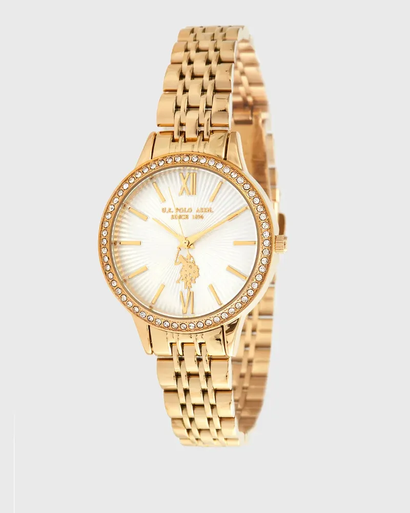 U.S. Polo Assn.  Faith Damenarmbanduhr - Gold Gold