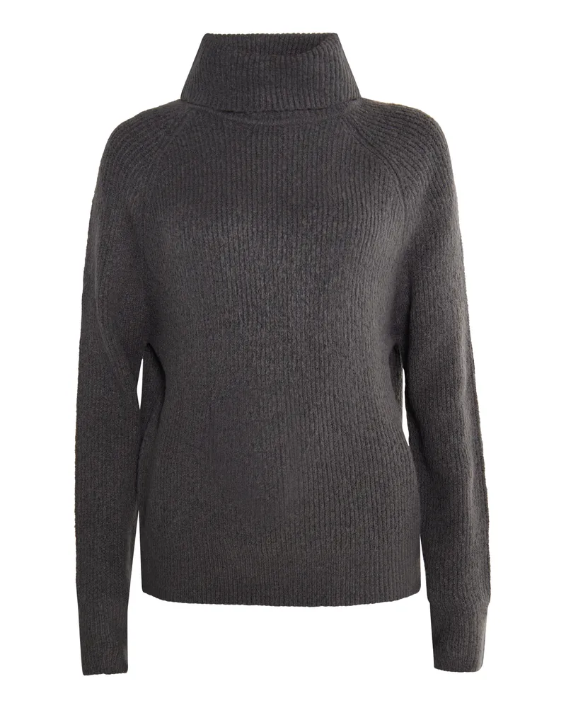 Usha Strickpullover Damen Anthrazit Grau