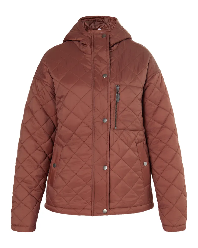 Usha Leichte Steppjacke, tailliert - Braun Braun