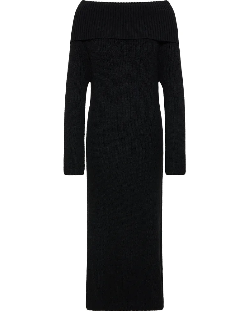 FAINA Robe en tricot tylin Schwarz