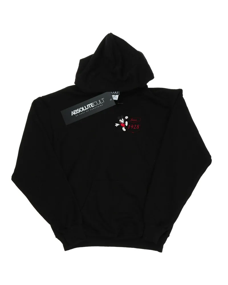 Disney Since 1928" Kapuzenpullover für Herren (Schwarz Schwarz