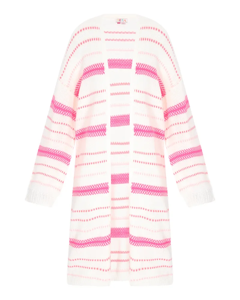 IZIA Cardigan für Damen - Wollweiß Wollweiß