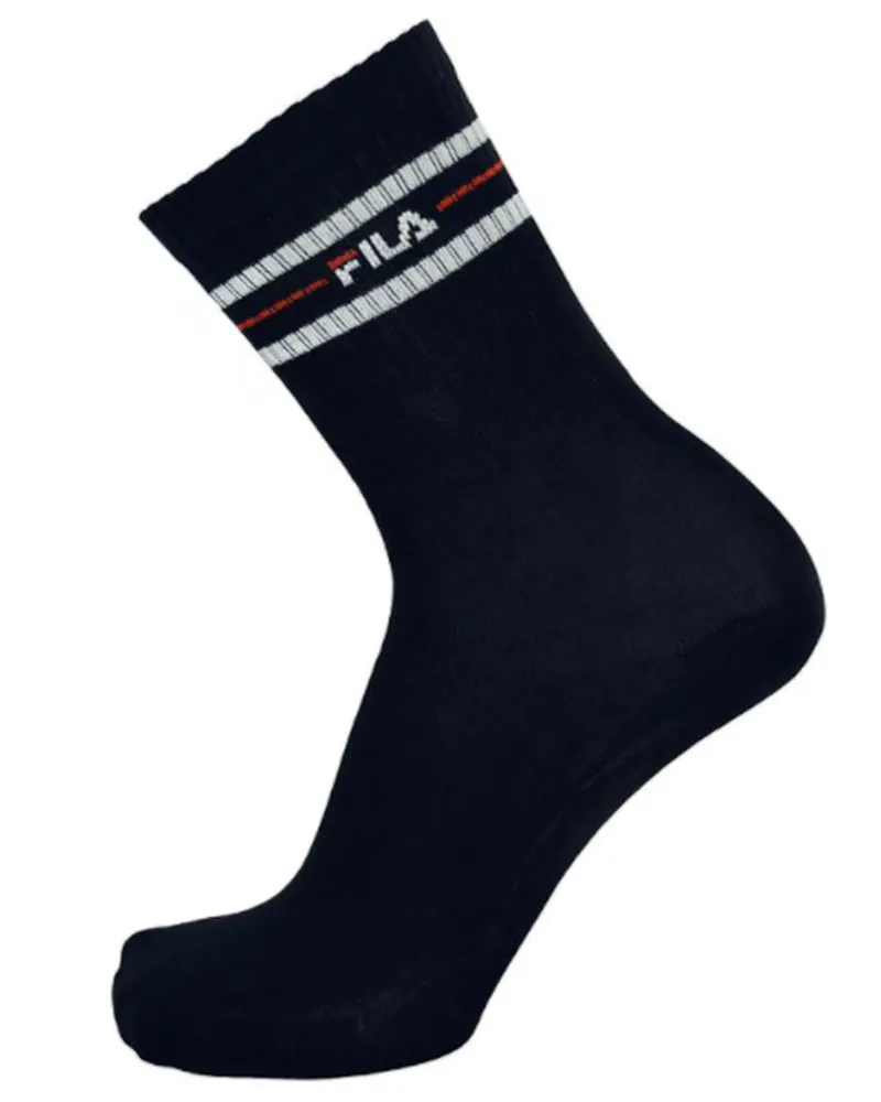 Fila Damen Classic Socken Schwarz
