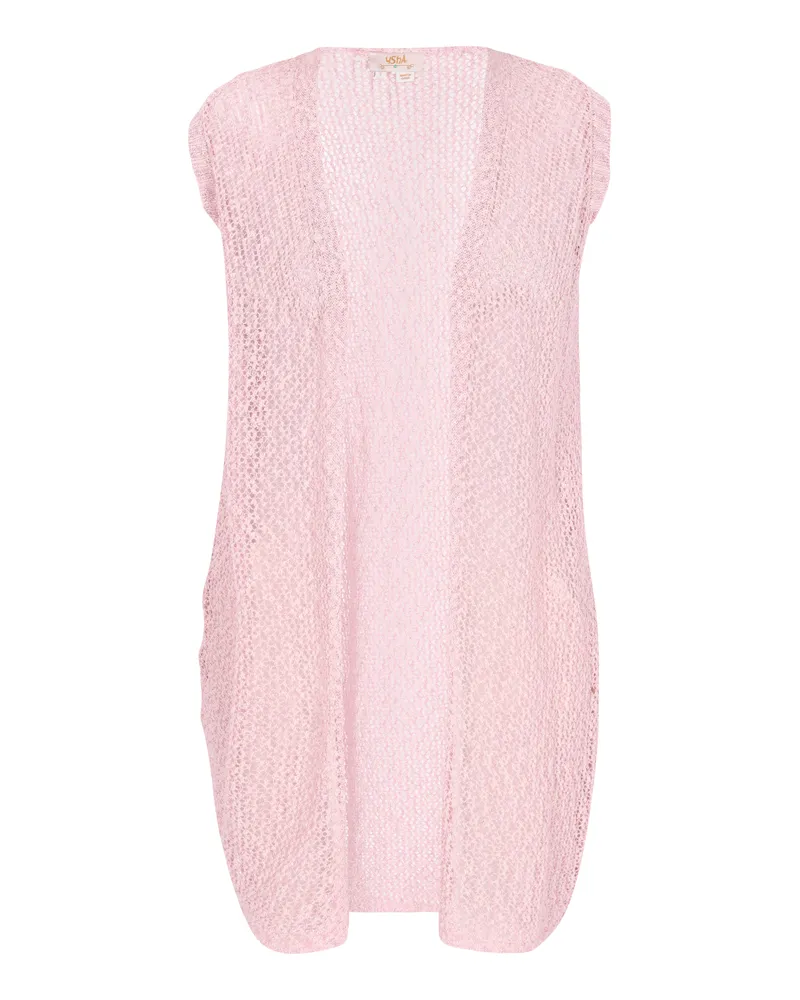 Usha Weste Frauen rosa mehrfarbig Rosé