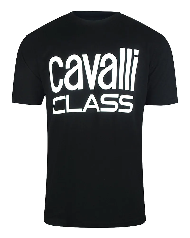 Roberto Cavalli Bold T-Shirt - Schwarz Schwarz
