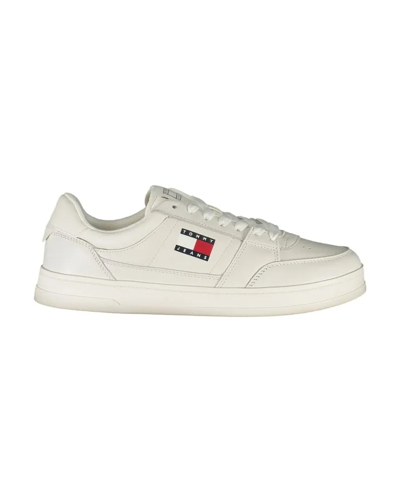 Tommy Hilfiger Court Sneakers Leder Freizeit Elfenbein