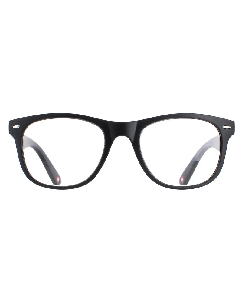 Montana Square Unisex-Brille schwarz Schwarz
