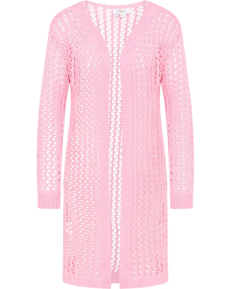 Usha Strickjacke Damen rosa Rosé